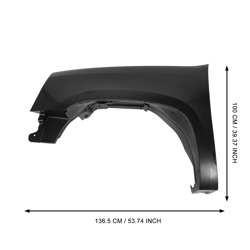 Replacement Fender For 2007-14 GMC 1500/2007-13 2500 Yukon XL Front Driver Side — 第 4/4 张图片