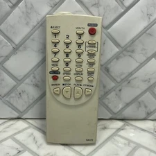 Emerson Funai NA372 VCR Remote Control Clean Tested & Works SEE VIDEO