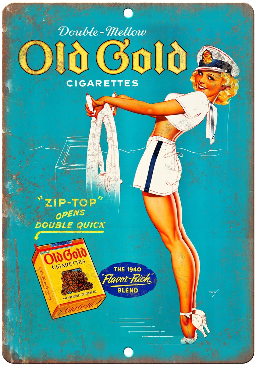 Old Gold Cigarette Tobacco Vintage Ad 12