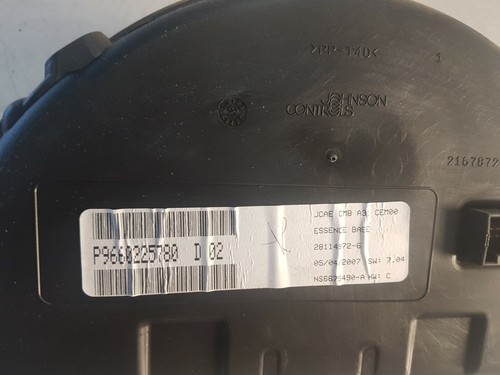 Citroën C3 I ´07 FC_ 1.1i Tacho Kombiinstrument P9660225780 21678720 - Bild 5 von 8