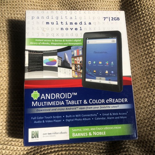 Pandigital Novel R70F200 2GB, Wi-Fi, 7in - Black NEW - Picture 1 of 9