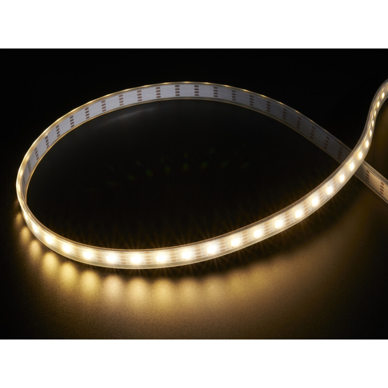 Ruban LED Adafruit DotStar 1m Blanc chaud 60 LED/m - Éclairage adressable