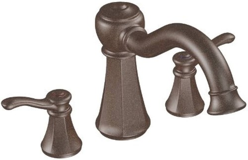 Moen Vestige T932ORB Rubinetto per vasca a due manici bronzo lucidato ad olio #2 - Foto 2 di 2