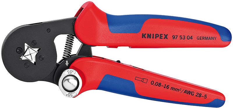 Knipex 975304 Self-Adjusting Crimping Pliers For End Sleeves 7 1/4