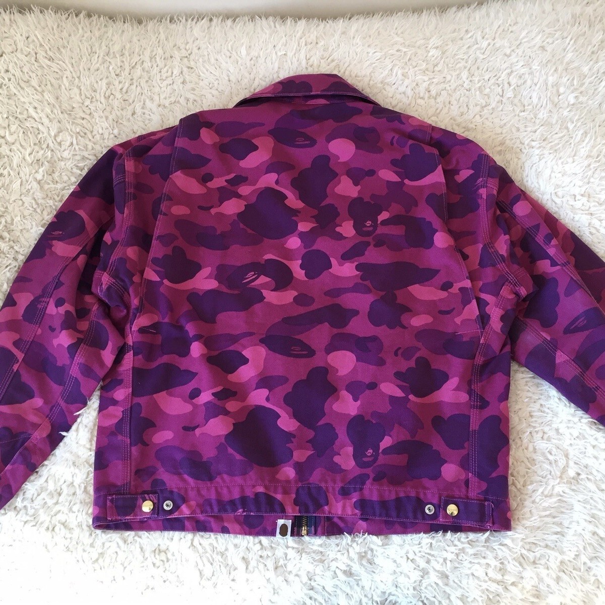 Bape Carhartt Pink Purple Camo Detroit Jacket | eBay Bape Carhartt Pink Purple Camo Detroit Jacket | eBay
