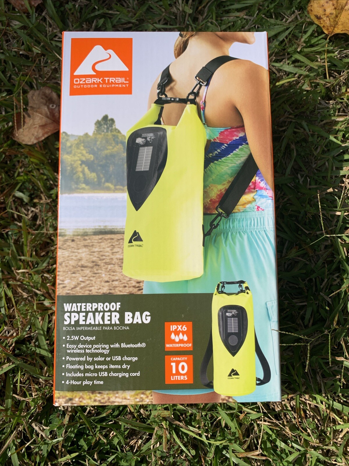 Ozark Trail Waterproof Floating Speaker Bag with Solar or USB Charging-image