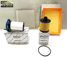 KIT TAGLIANDO ORIGINALE 4 FILTRI ORIGINALI FIAT TIPO 1.6 D DIESEL 114 120 CV