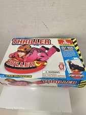 Sportstuff 28" Thriller Hot Rod Snow Tube Inflatable Toy Outdoor Winter Sports
