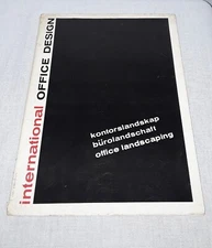 1967 INTERNATIONAL OFFICE DESIGN MAGAZINE MID CENTURY MODERN MCM