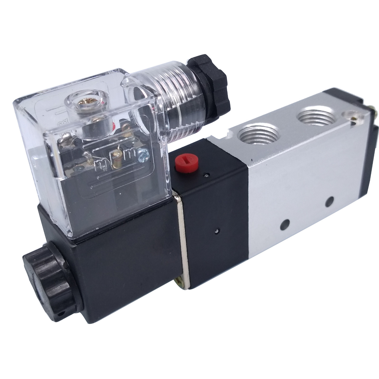 NJ STOCK  110VAC Pneumatic Electric Solenoid Air Valve 5 Way 2 Position 4V210-08