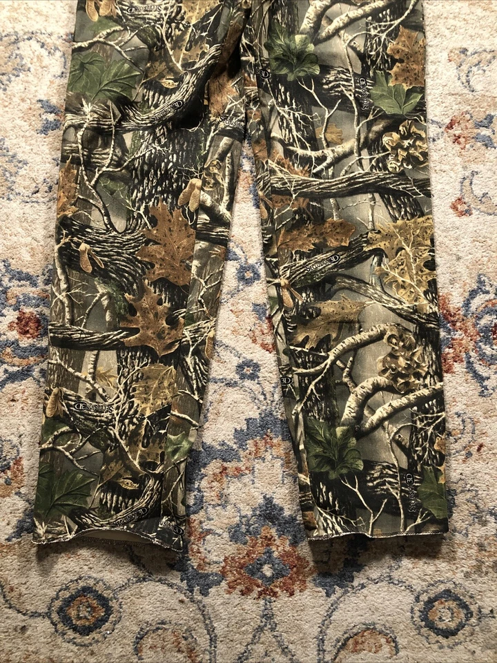 CABELA'S Men's 36 R Seclusion 3D Open Country Camo Hunting Pants 100% Cotton NWT - Image 4 of 4