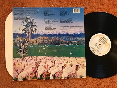 split enz frenzy original vinyl crowded house finn brothers album '81 remix a&m! - Picture 5 of 5