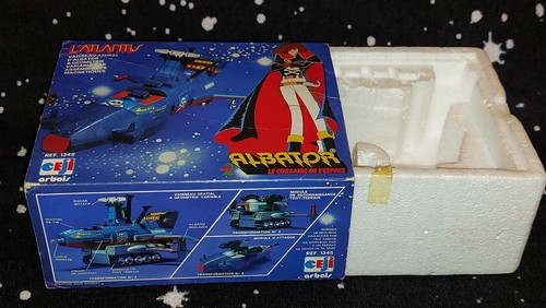 Boite VIDE Atlantis Albator 1979 Ceji Arbois vintage Harlock Goldorak Popy Flam - Imagen 4 de 9