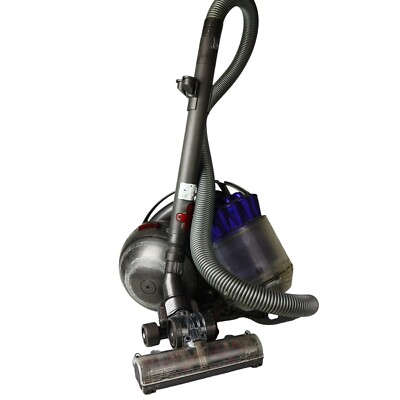 Dyson DC39 Canister Vacuum - Purple Tested Working - Broken Handle