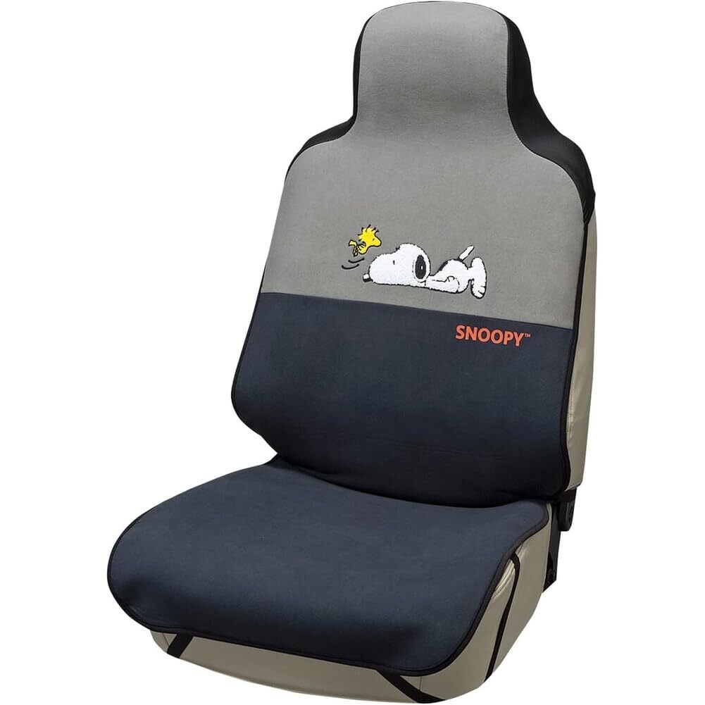 Snoopy Car Seat Cover Snoopy Sleeping W146xH55cm BONFORM 4054-10GY