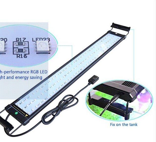 coodia aquarium hood lighting
