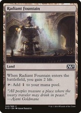 Radiant Fountain 1x MtG 2015 m15 Core Edition SP/NM
