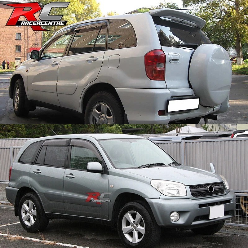 Fits 01-05 Toyota RAV4 Acrylic Window Visors Sun Rain Snow Guard Deflector 4PC Foto 2 de 4