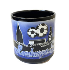 HSV Tasse „Beste Mama“ – Schwarze Keramik-Tasse Mit HSV-Raute, Für Kaffee & Tee