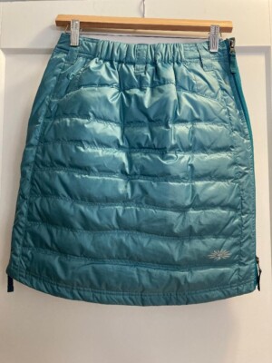 Skhoop of Sweeden short down skirt pale green XS