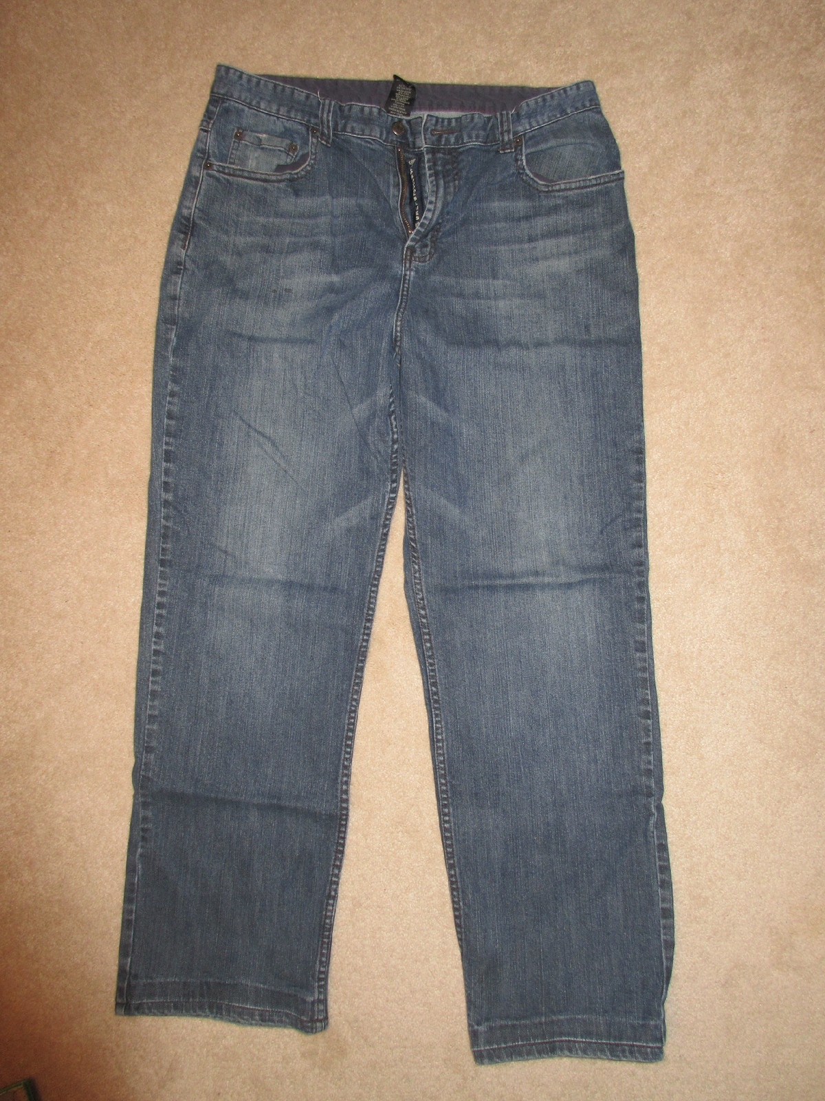 JEANS - Old School Blues - Medium Blue - Denim - Sz 36x34-image