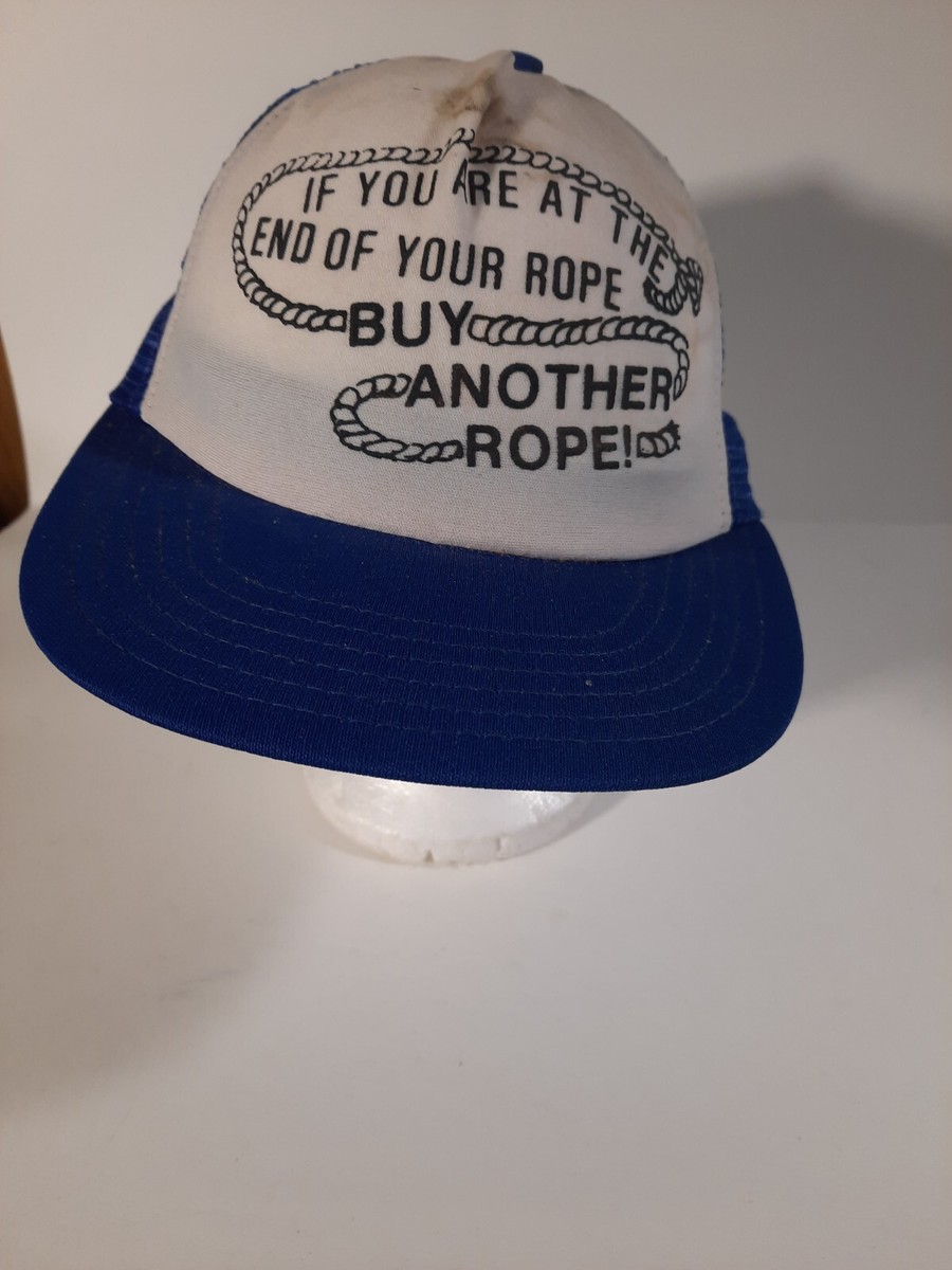 Funny Vintage Rope Adjustable Snap Back Mesh Adult Baseball Cap Hat