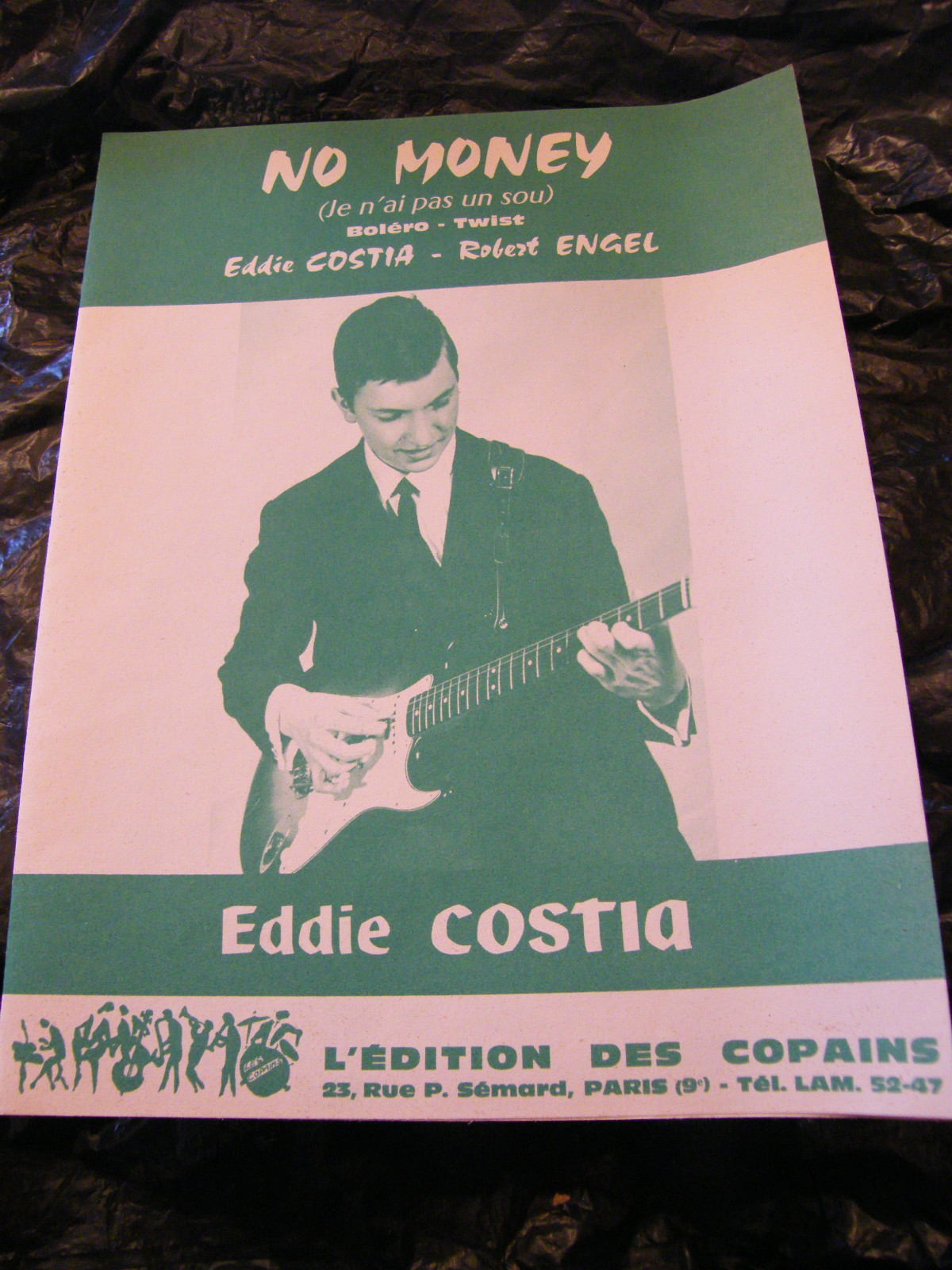Partition No Money Eddie Costa Robert Engel Music Sheet