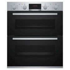 Image of New Unboxed Bosch Series 4 Built-Under Electric Double Oven -NBS533BS0B