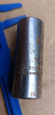 Proto Profi Imperial Steckschlüssel auf 3/8 Antrieb 9/16 5018-H Nuss innen 
