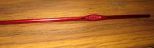 Vintage Used Hero Crochet Hook Made In USA Size F Metal Red b58