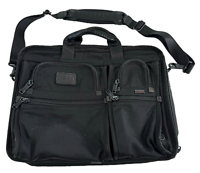 TUMI Alpha 2 T-Pass 26514DH 16in Laptop Briefcase Black | eBay TUMI Alpha 2 T-Pass 26514DH 16in Laptop Briefcase Black | eBay