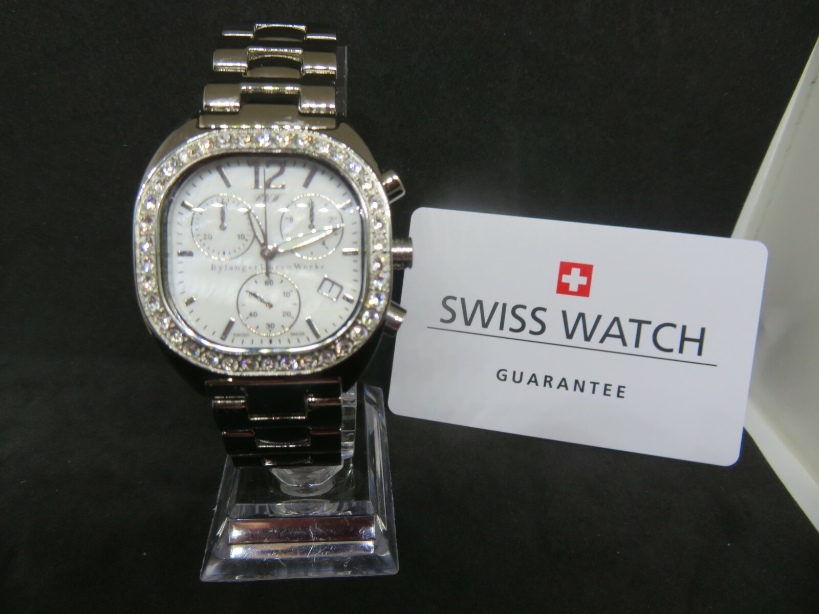 Montre RARE BUW Chrono Swiss Made idéale pour vos soirées habillées