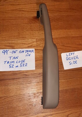 01 02 03 04 05 2006 SILVERADO SIERRA YUKON DOOR ARMREST OEM REAR