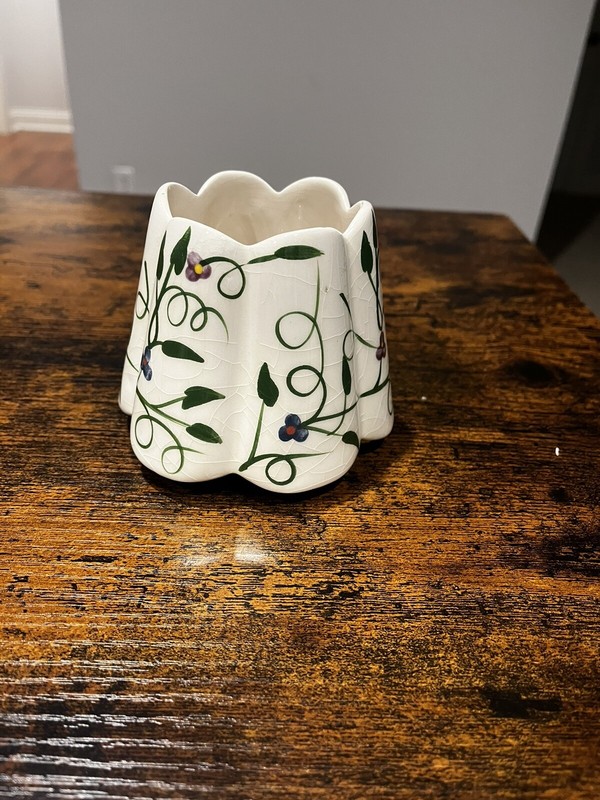 Better Homes & Gardens Candle Shade-Floral-Ceremic
