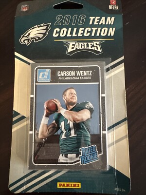 2016 Donruss Panini(Carson Wentz Rookie Card) Team Collection unopened BRAND NEW