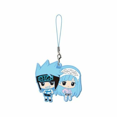 Shaman King Capsule Rubber Mascot Strap Pt 3 Usui Horokeu Horohoro & Usui Pirica