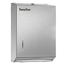 SunnyCare® Stainless Steel Multi-Fold Paper Towel Dispenser 