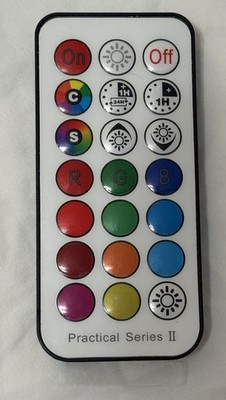 PRACTICAL SERIES ii Color Changing Lights REMOTE CONTROL ONLY