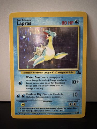 Lapras (10) — Fossil