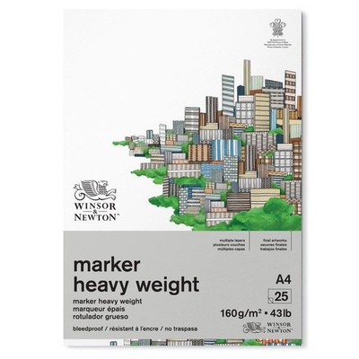 Winsor Newton Heavy Weight Marker Pad A4  160gsm