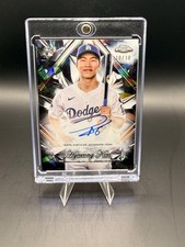 2025 Topps Chrome Sapphire Selections Black Rookie Autographs Hyeseong Kim 10/10