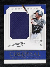 2017 National Treasures Colossal Material Signatures /99 Trevor Story Auto