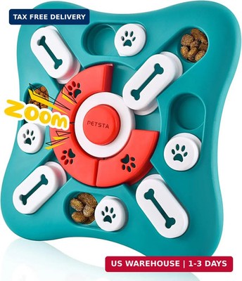 PETSTA Dog Puzzle Toys, Treat Dispensing Dog Enrichment Toys for IQ Training and