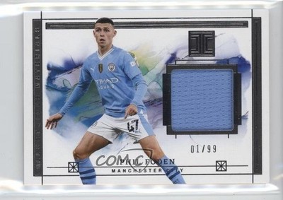 2023 Panini Impeccable Premier League Illustrious Materials /99 Phil Foden 1l9d