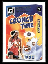2025 Donruss WNBA #4 Aaliyah Edwards Crunch Time Washington Mystics