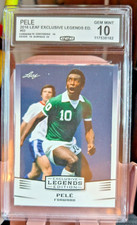 2016 Leaf Exclisive Legends Edition Pele #03 Gem Mint 10