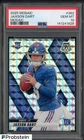 2025 Panini Mosaic Prizm #362 Jaxson Dart New York Giants RC Rookie PSA 10
