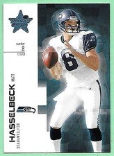 2007 Leaf Rookies & Stars Matt Hasselbeck #49 Seattle Seahawks👍