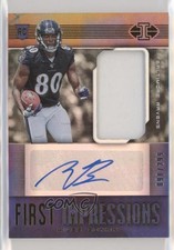 2019 Panini Illusions First Impressions Memorabilia 98/299 Miles Boykin Auto nh6