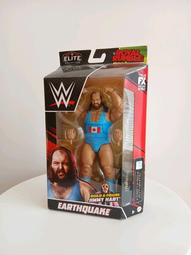 Figura de lucha libre WWE Elite Earthquake Royal Rumble Series Mattel en caja nueva - Imagen 19 de 20